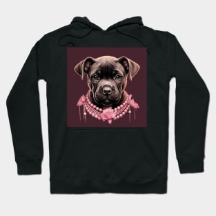 Elegant Staffy Hoodie